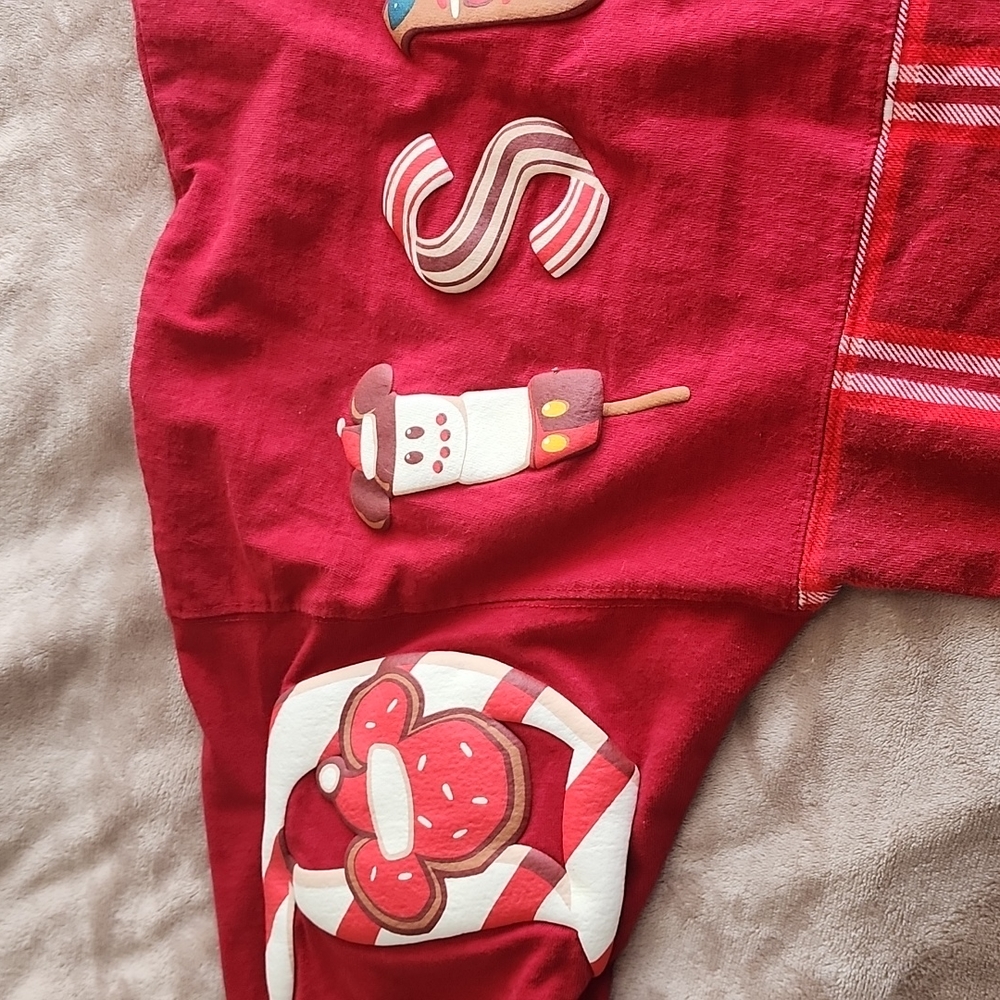 Disney Red Long Sleeve Tee